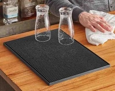 Bar Matı Bar Lastiği 45x30 cm Siyah
